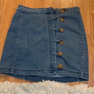 Denim skirt size 4